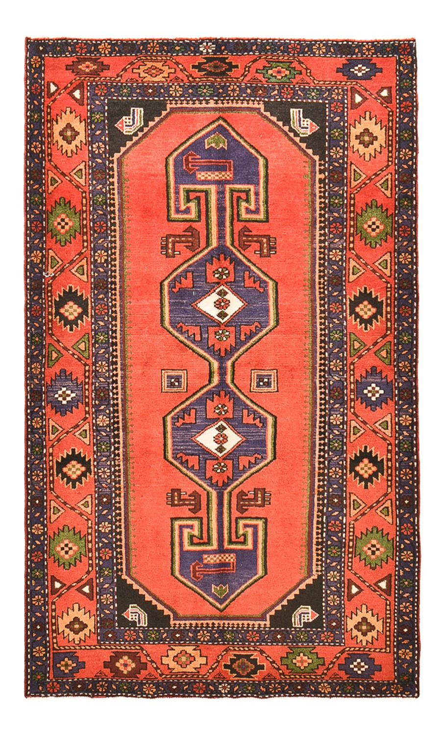 Persisk matta - Bijar - 226 x 136 cm - orange
