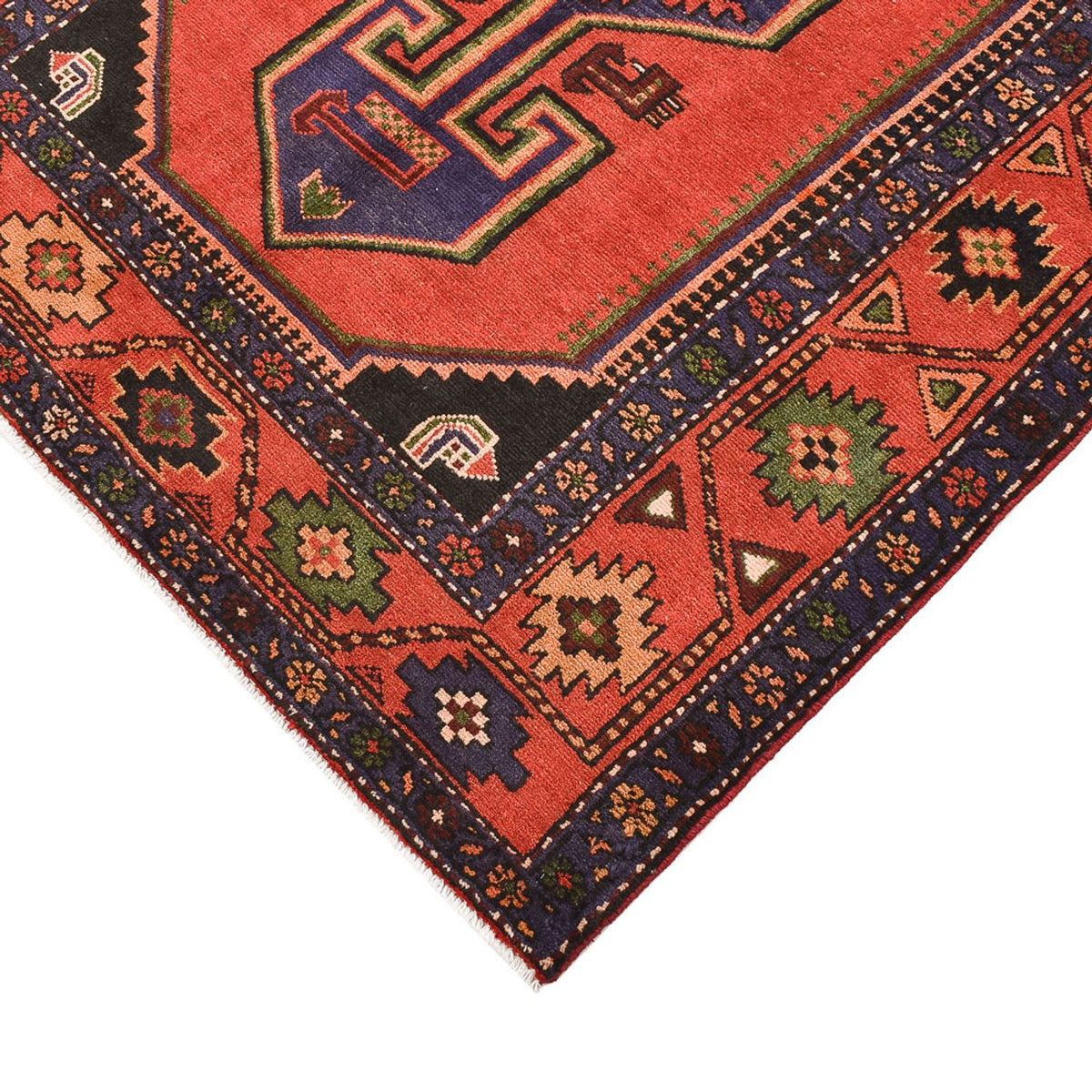 Persisk matta - Bijar - 226 x 136 cm - orange