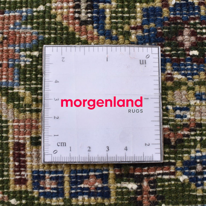 Persisk matta - Nomadic - 288 x 181 cm - mörkgrön