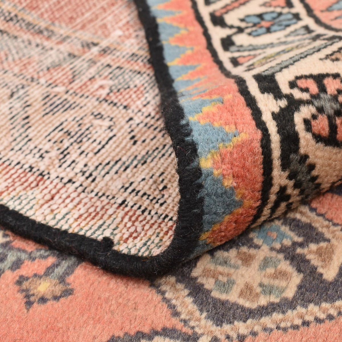 Persisk matta - Nomadic - 141 x 103 cm - ljusröd