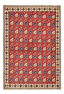 Persisk matta - Tabriz - 140 x 96 cm - röd