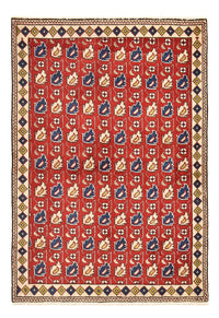 Persisk matta - Tabriz - 140 x 96 cm - röd