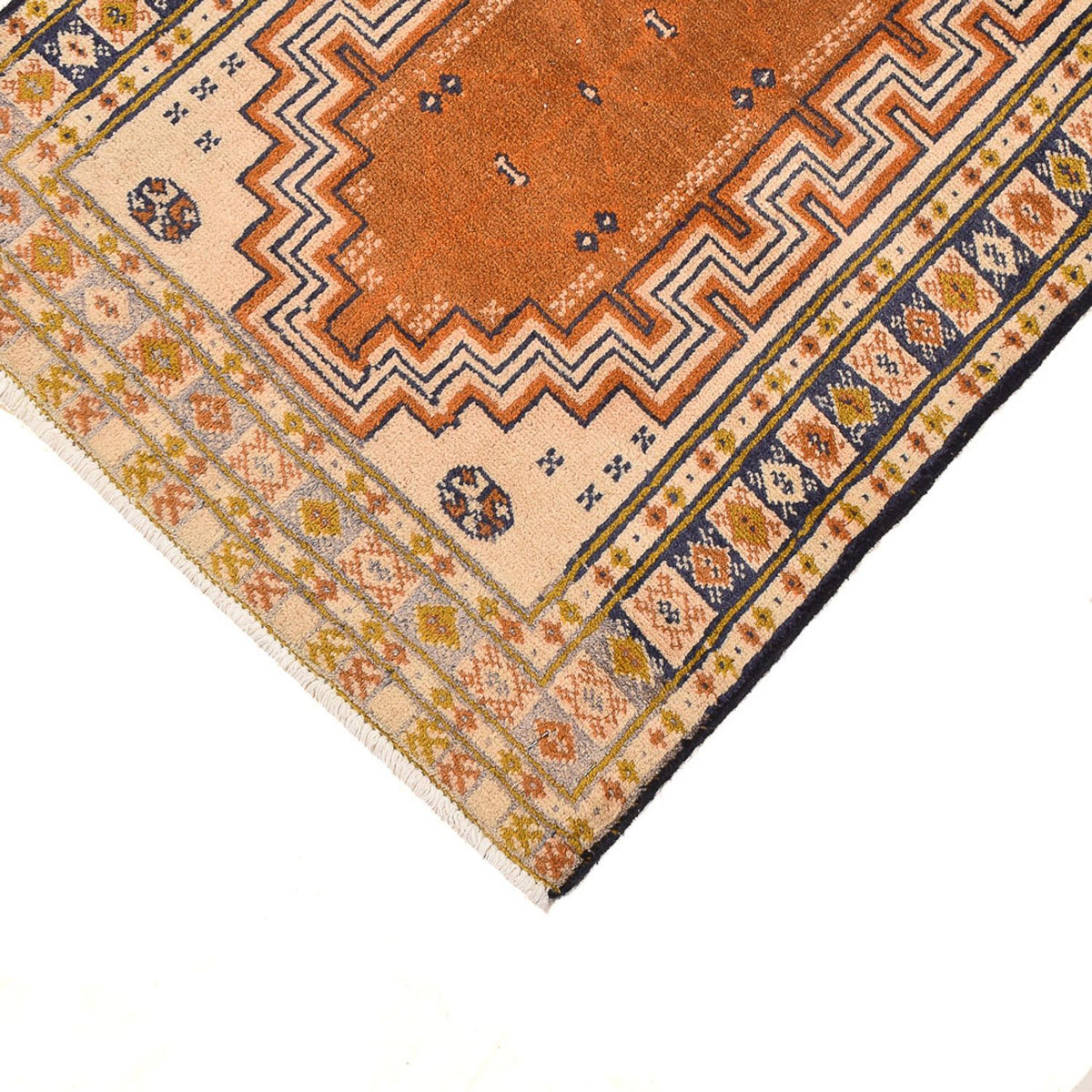 Turkaman-matta - 86 x 56 cm - flerfärgad