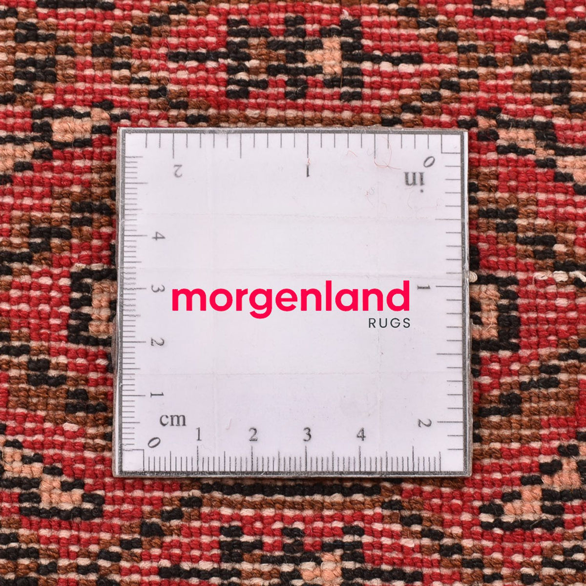 Turkaman-matta - 144 x 98 cm - röd