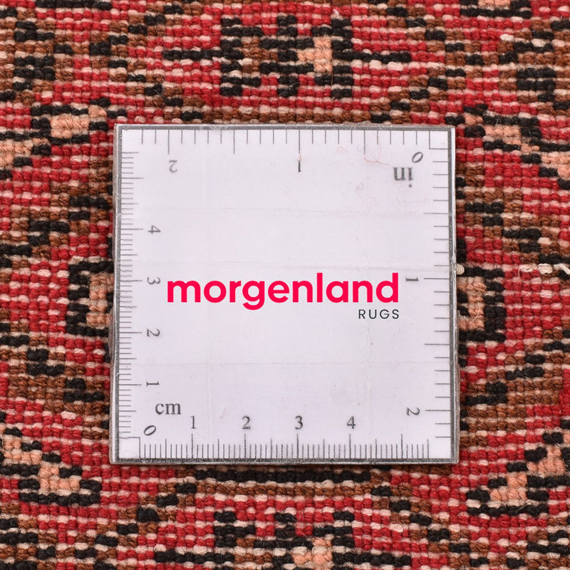 Turkaman-matta - 144 x 98 cm - röd