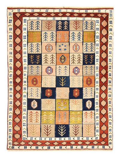 Persisk Gabbeh Mattan 103x143cm - Perserteppich Wollteppich