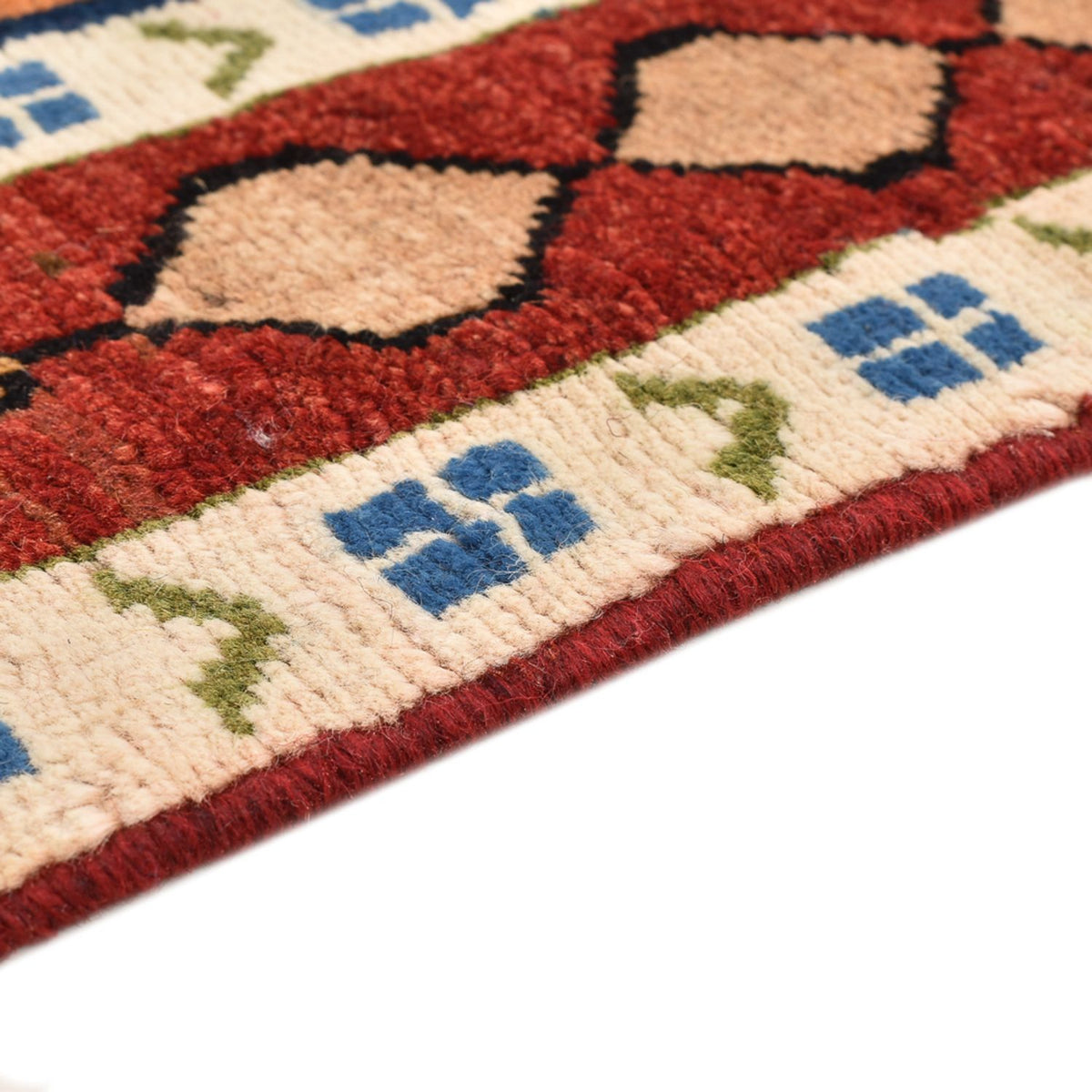 Persisk Gabbeh Mattan 103x143cm - Perserteppich Wollteppich