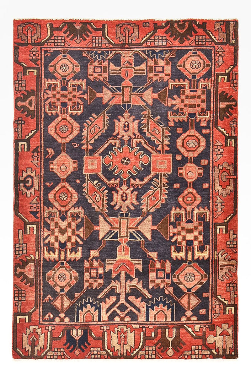 Persisk matta - Nomadic - 159 x 106 cm - röd