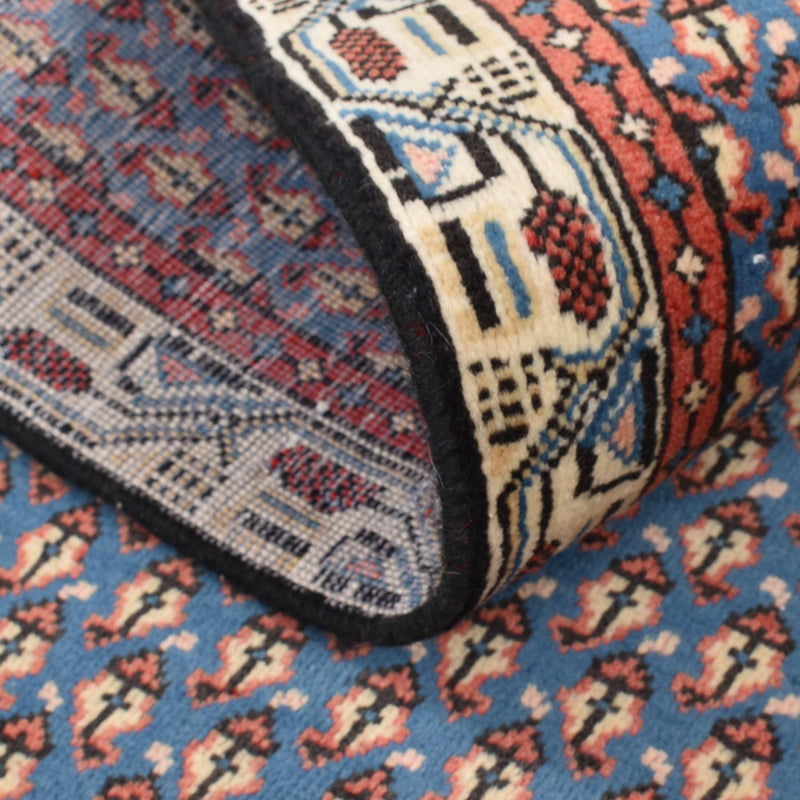 Persisk matta - Mir - 145 x 94 cm - havsblått