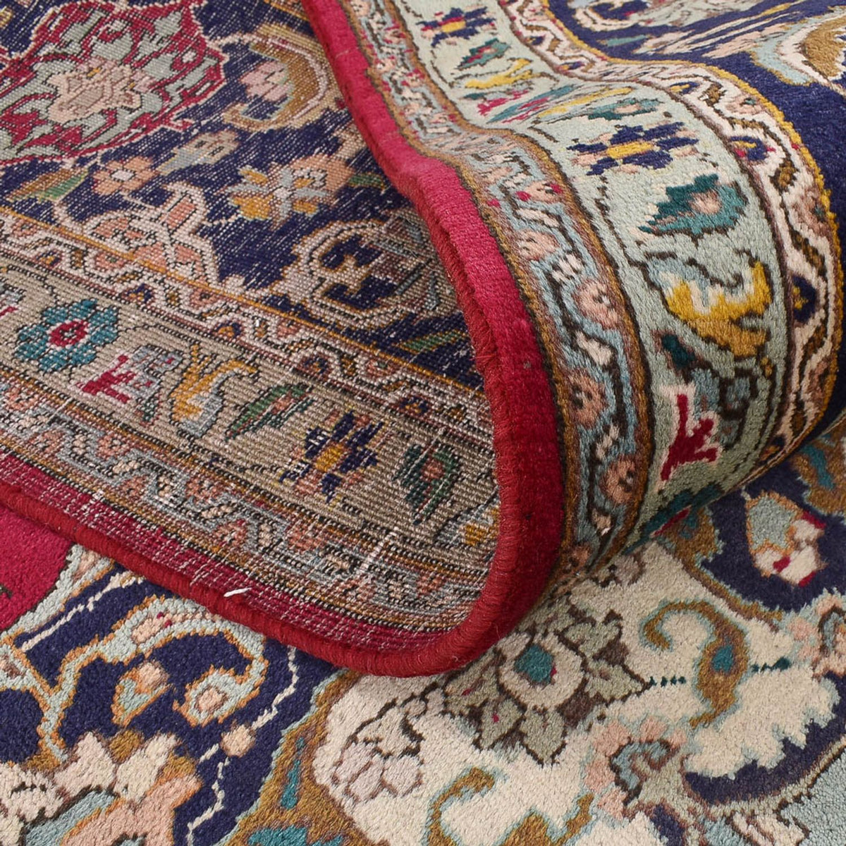 Persisk matta - Tabriz - 386 x 301 cm - röd