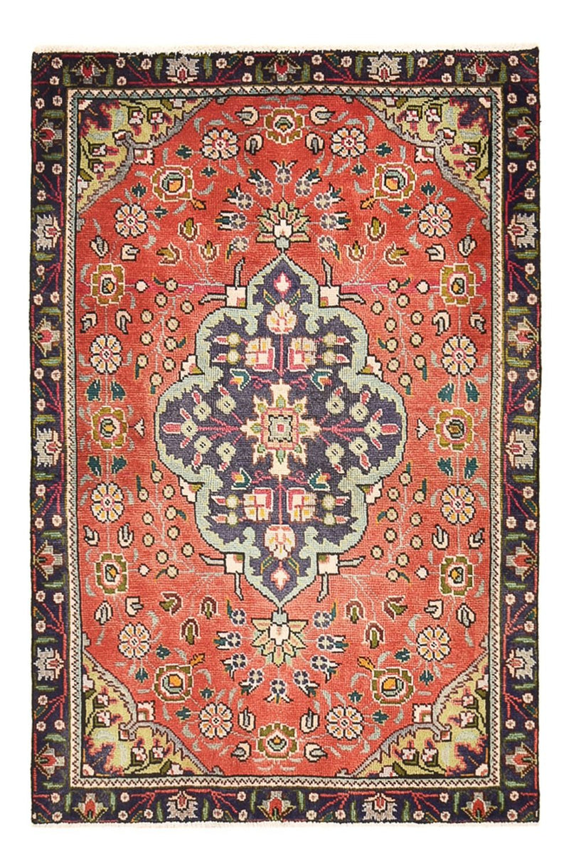Persisk matta - Tabriz - 141 x 90 cm - ljusröd