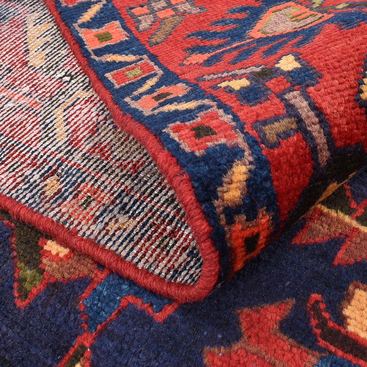 Persisk matta - Nomadic - 211 x 132 cm - flerfärgad