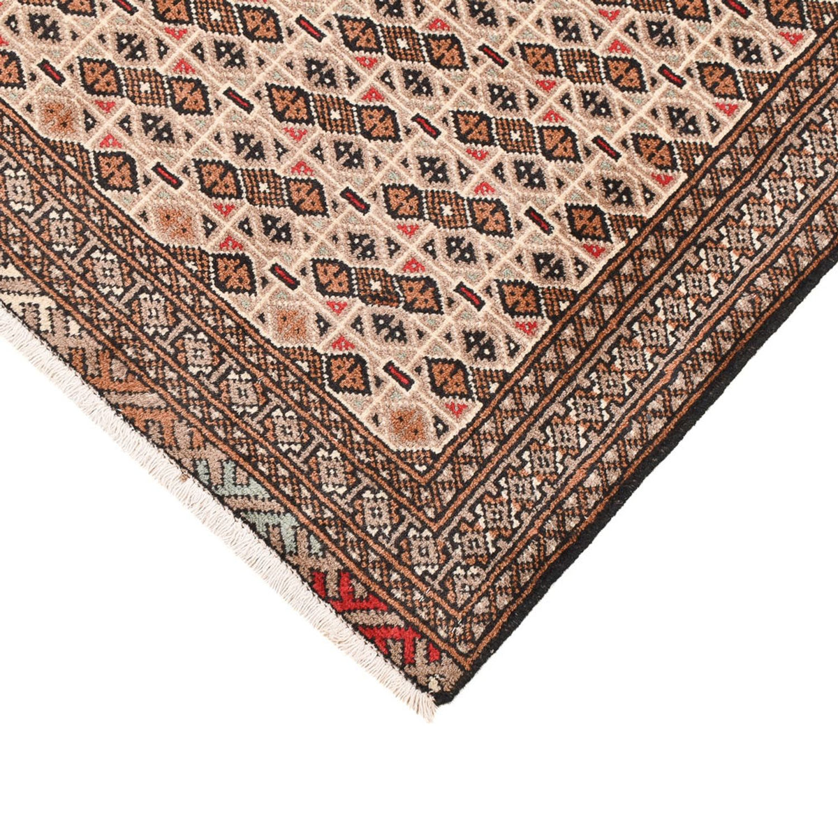 Turkaman-matta - 141 x 100 cm - sand