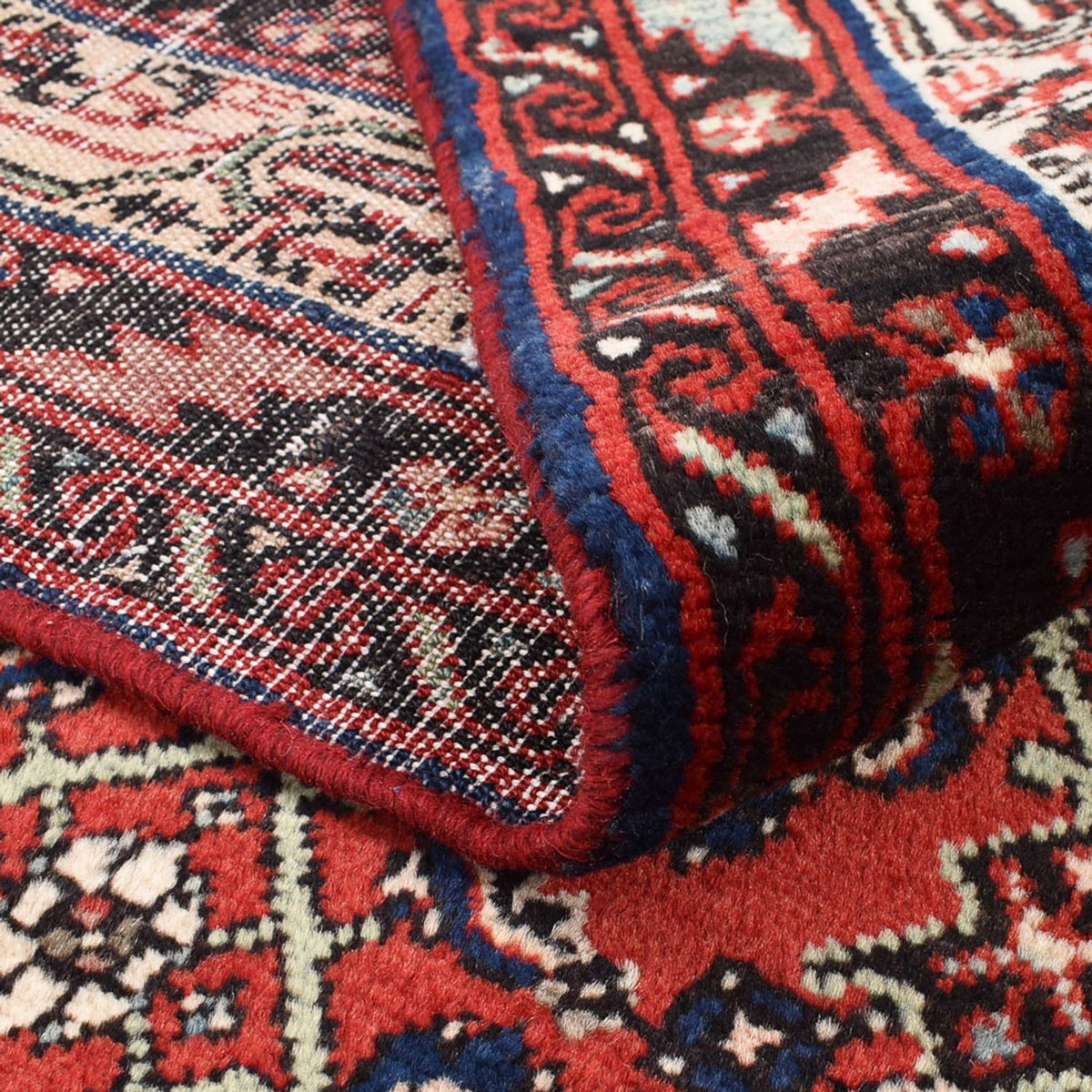 Persisk matta - Nomadic - 148 x 105 cm - ljusröd