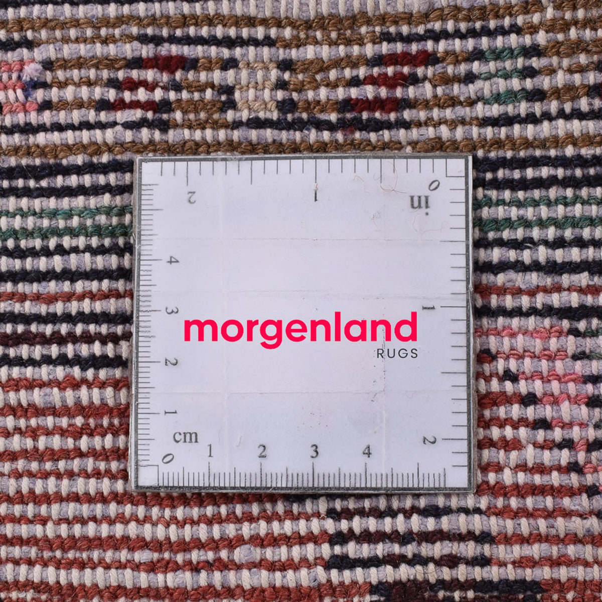 Runner Persisk matta - Nomadic - 288 x 75 cm - mörkröd