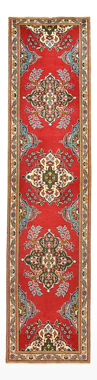 Runner Persisk matta - Tabriz - 341 x 85 cm - röd