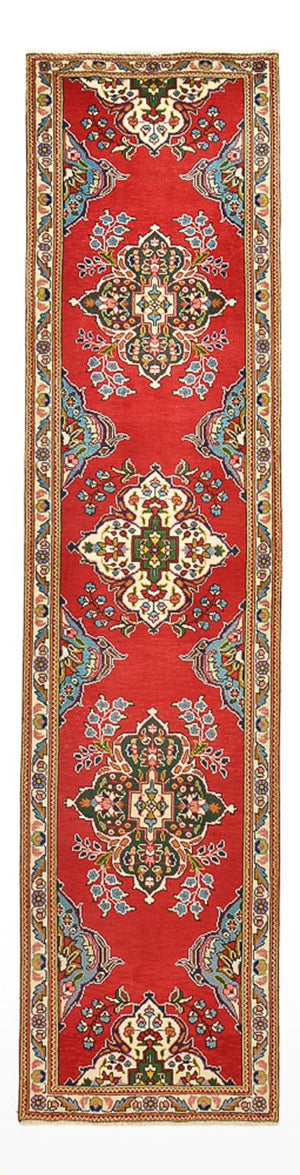 Runner Persisk matta - Tabriz - 341 x 85 cm - röd