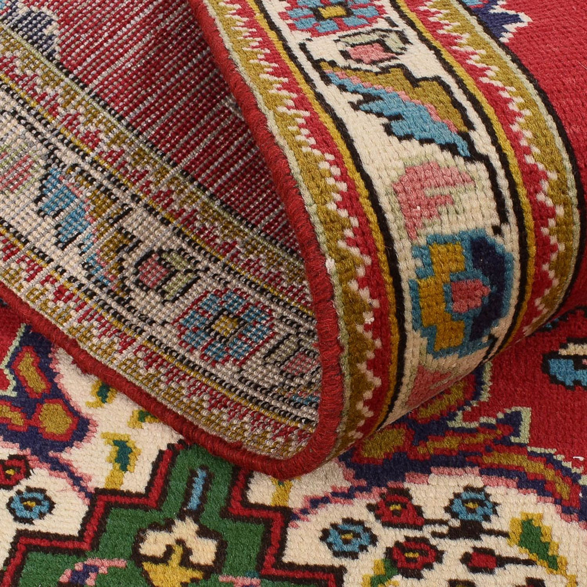 Runner Persisk matta - Tabriz - 341 x 85 cm - röd