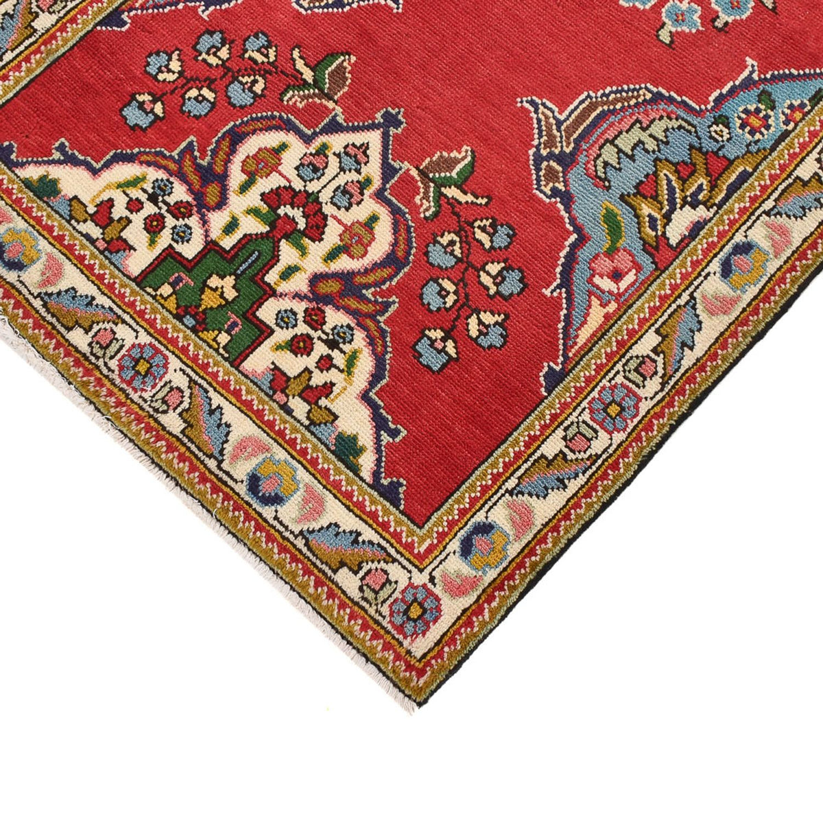 Runner Persisk matta - Tabriz - 343 x 80 cm - röd