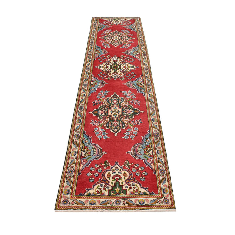Runner Persisk matta - Tabriz - 343 x 80 cm - röd