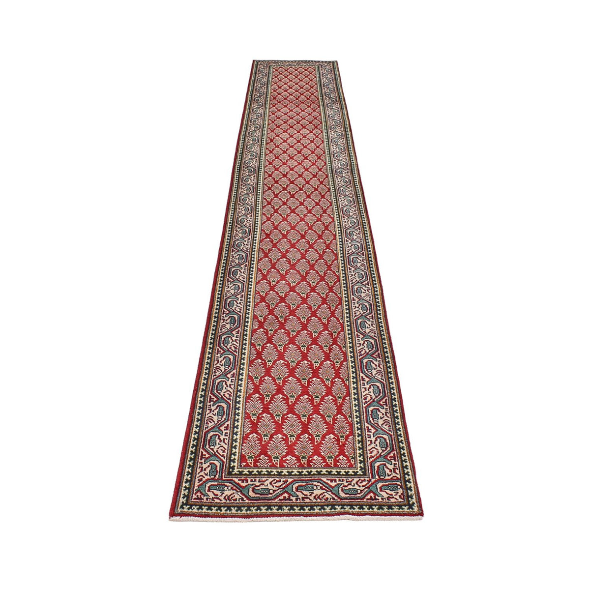 Runner Persisk matta - Tabriz - 483 x 76 cm - rost