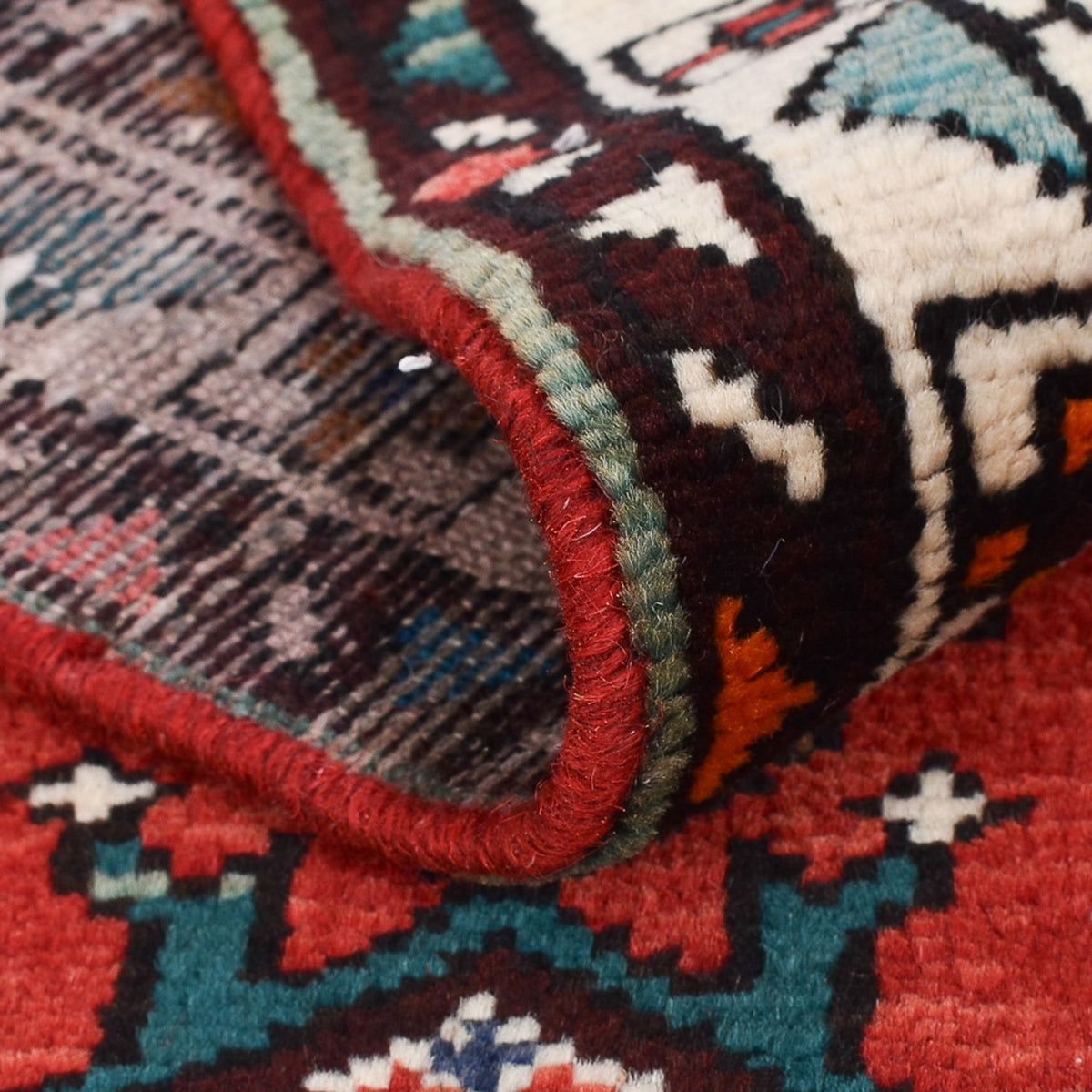 Runner Persisk matta - Nomadic - 386 x 71 cm - röd