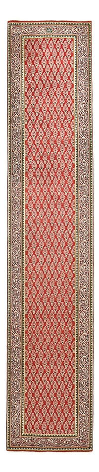 Runner Persisk matta - Tabriz - 381 x 73 cm - rost