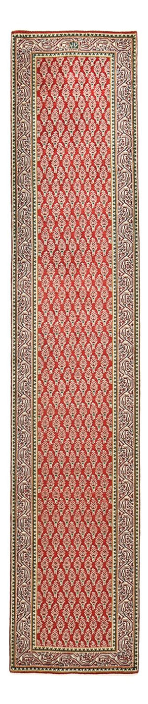 Runner Persisk matta - Tabriz - 381 x 73 cm - rost