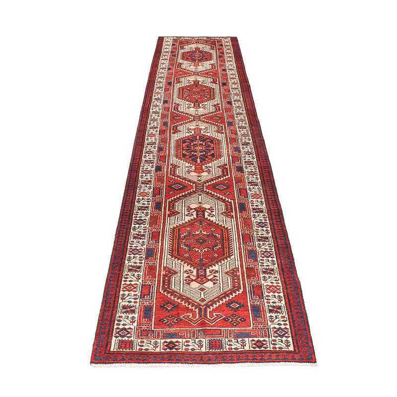Runner Persisk matta - Tabriz - 460 x 98 cm - rost