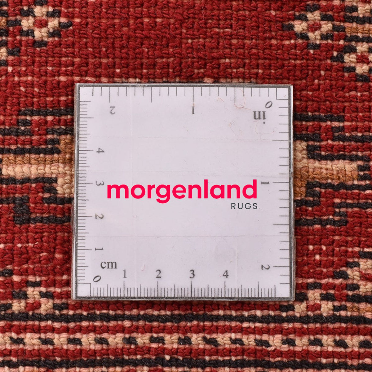 Runner Turkaman-matta - 274 x 96 cm - röd