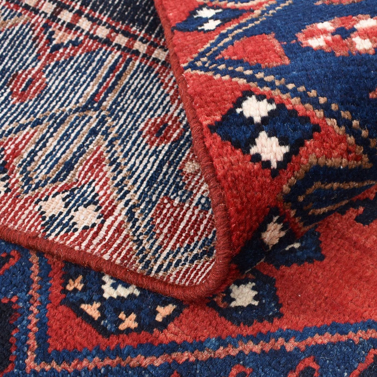 Runner Persisk matta - Nomadic - 285 x 102 cm - mörkblå