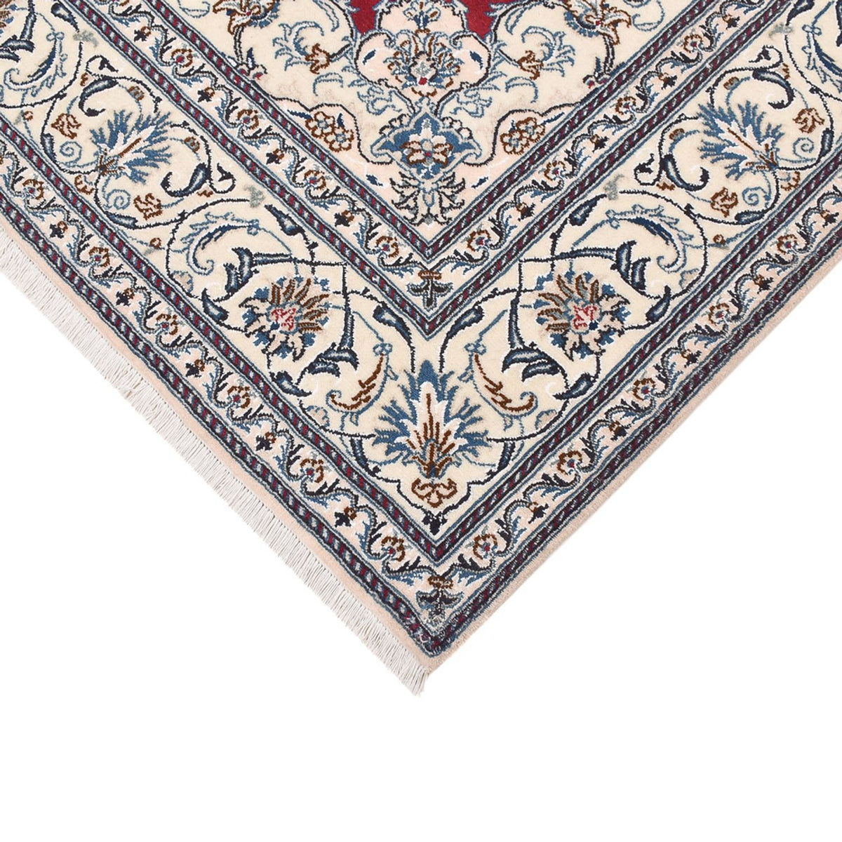 Persisk matta - Nain - 292 x 202 cm - röd