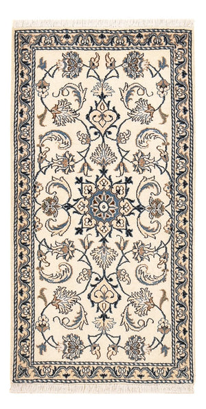 Persisk matta - Nain - 133 x 69 cm - grädde