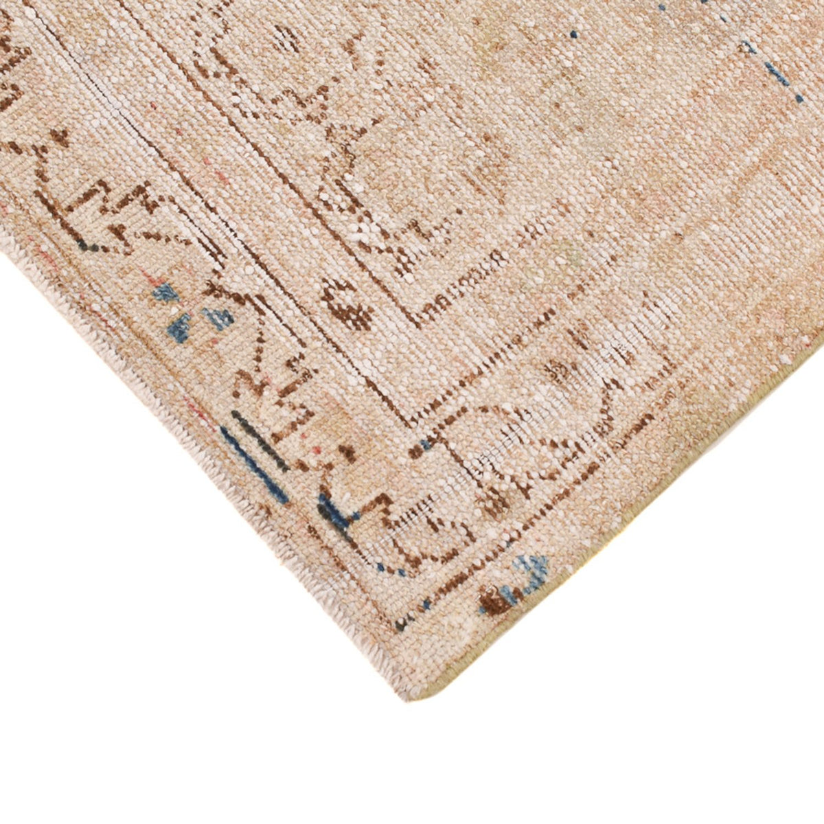 Vintage matta - 148 x 108 cm - blå