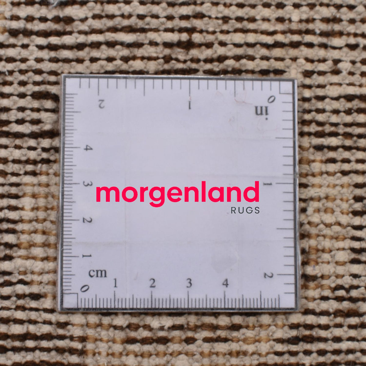 Vintage matta - 175 x 122 cm - mörk beige