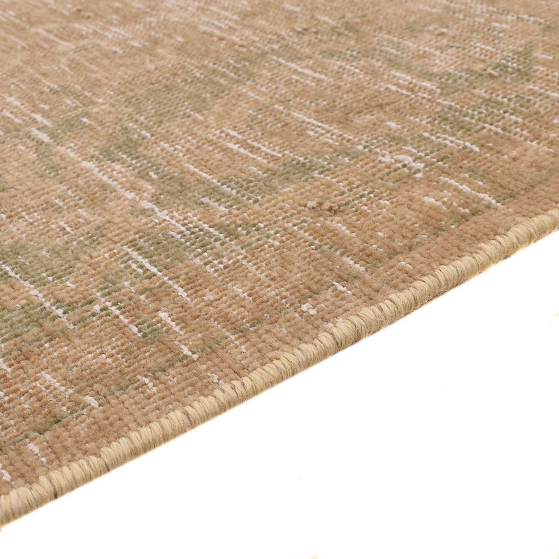 Vintage matta - 206 x 145 cm - mörk beige