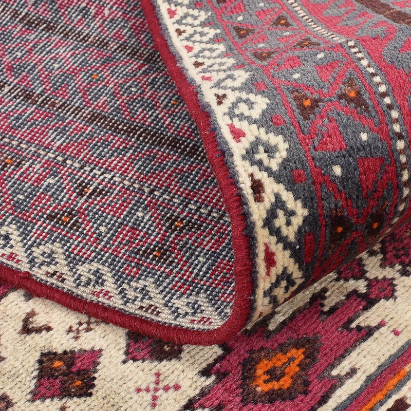 Runner Baluch-matta - 198 x 102 cm - lila