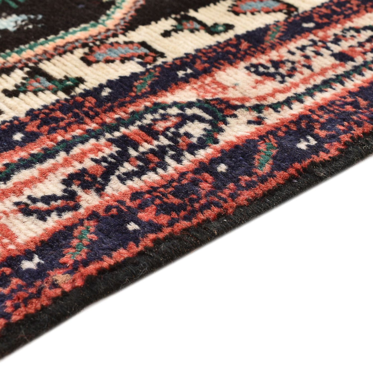 Persisk matta - Nomadic kvadrat  - 118 x 101 cm - flerfärgad