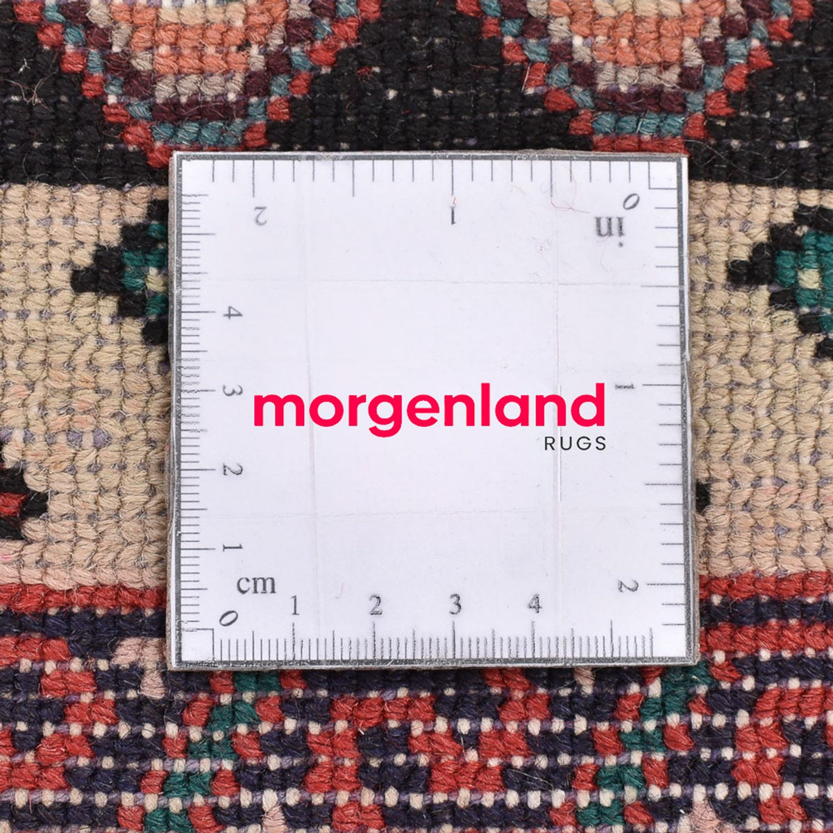 Persisk matta - Nomadic kvadrat  - 118 x 101 cm - flerfärgad