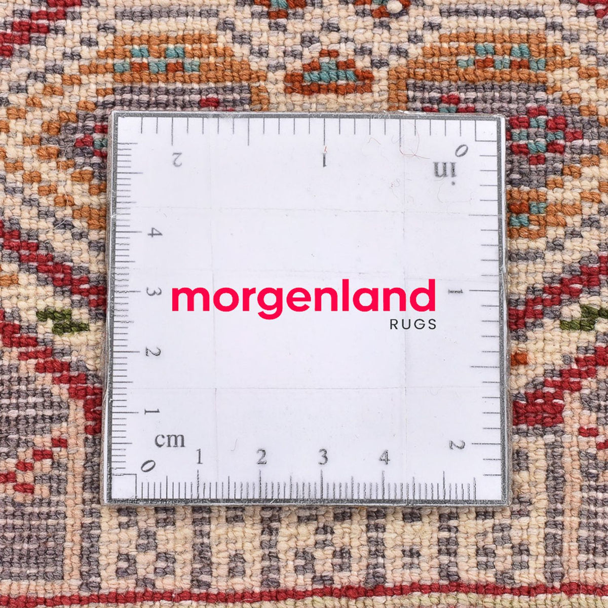 Turkaman-matta - 78 x 64 cm - rosa