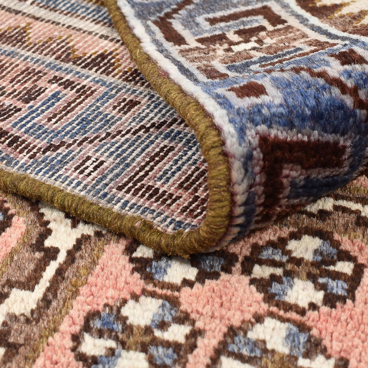 Persisk matta - Nomadic - 155 x 112 cm - flerfärgad