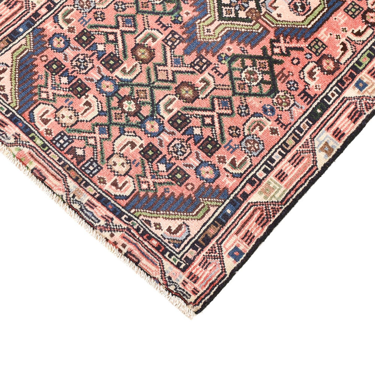 Persisk matta - Nomadic - 93 x 53 cm - ljusröd