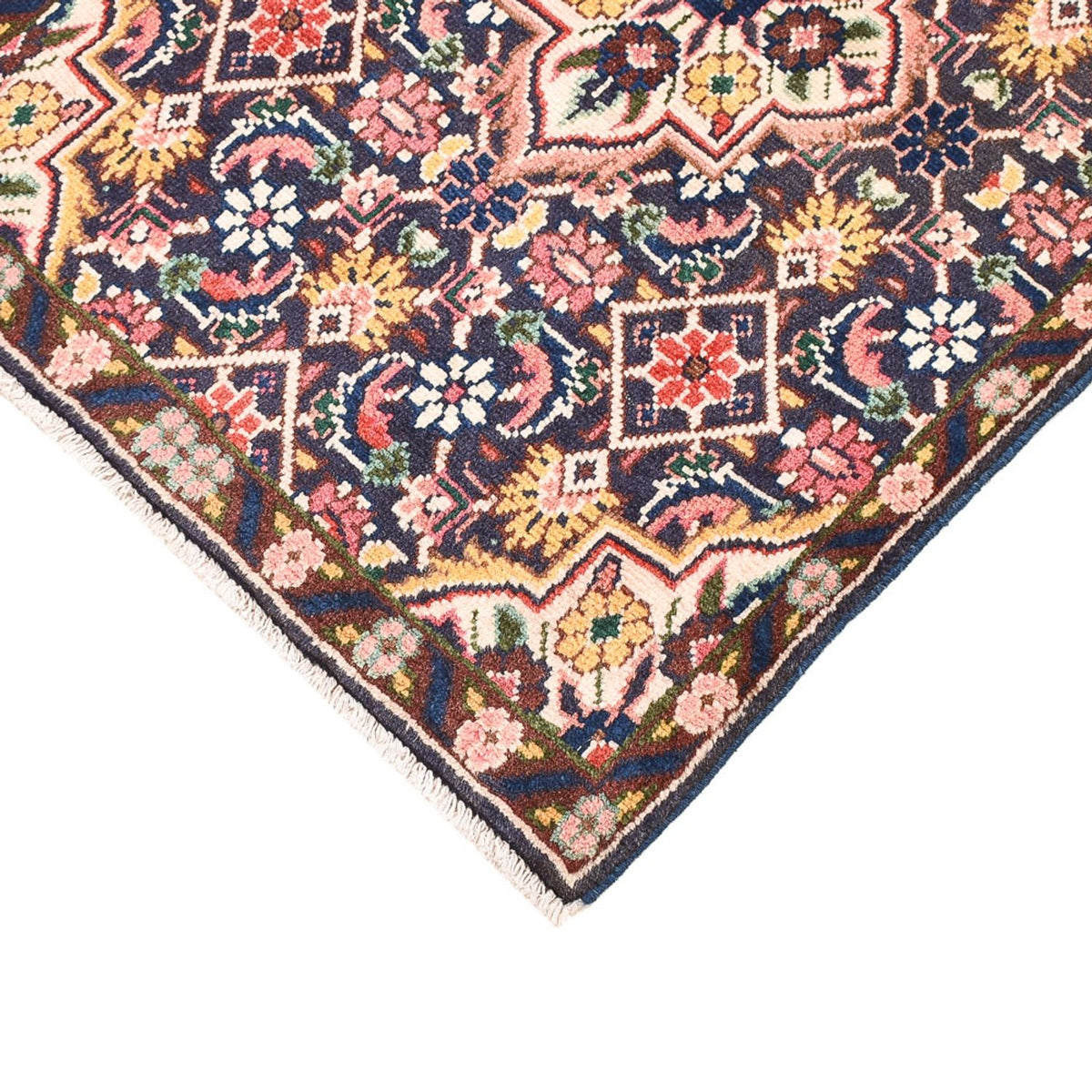 Persisk matta - Nomadic - 91 x 61 cm - flerfärgad