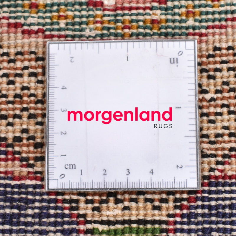 Persisk matta - Nomadic - 60 x 54 cm - flerfärgad