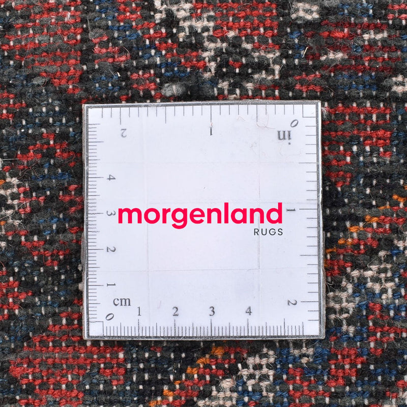 Persisk matta - Nomadic - 93 x 49 cm - mörkröd