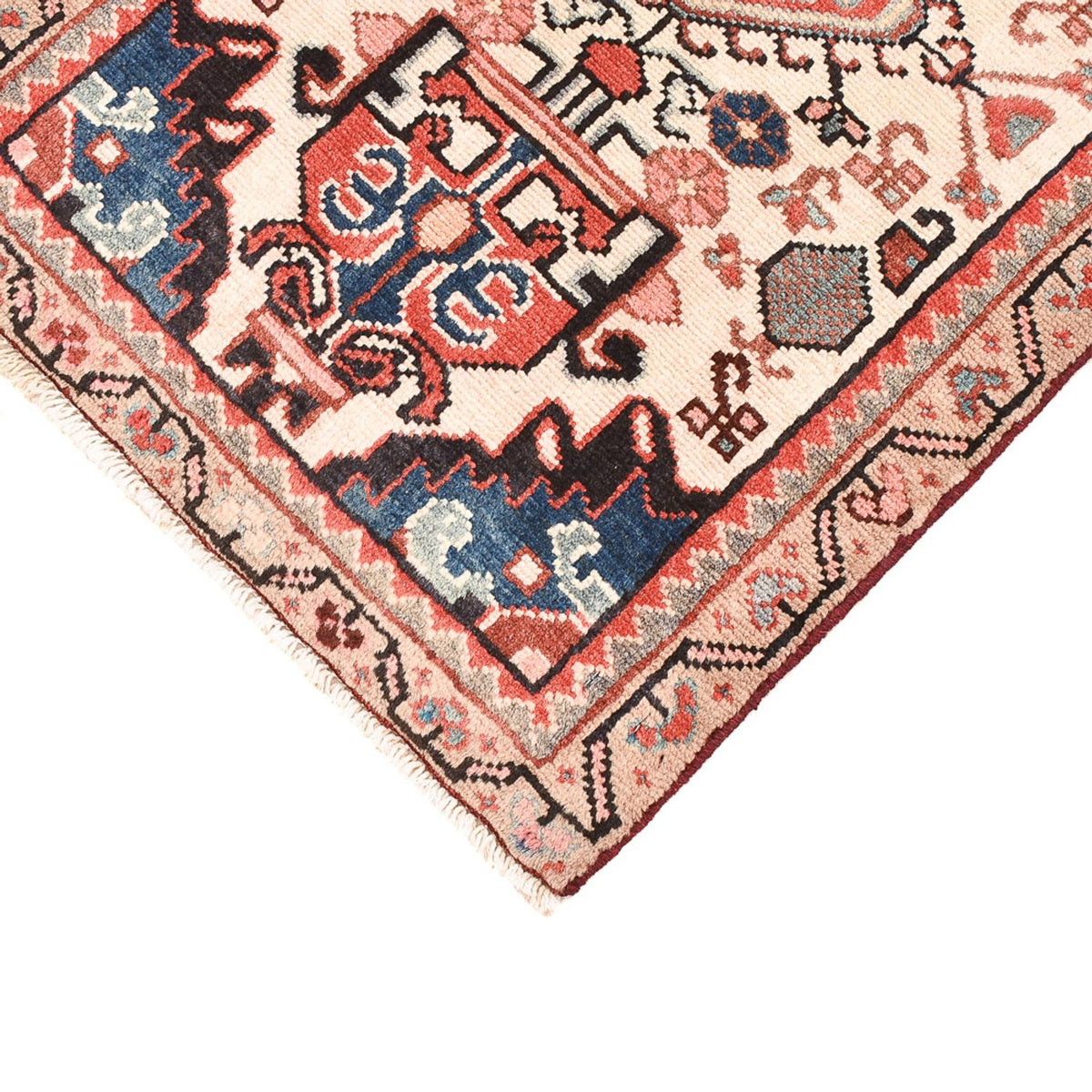 Persisk matta - Nomadic - 90 x 55 cm - flerfärgad