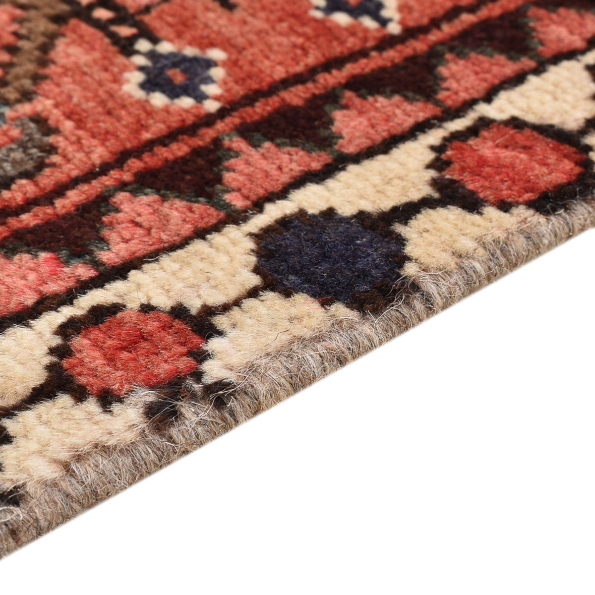 Persisk matta - Nomadic - 84 x 56 cm - rost