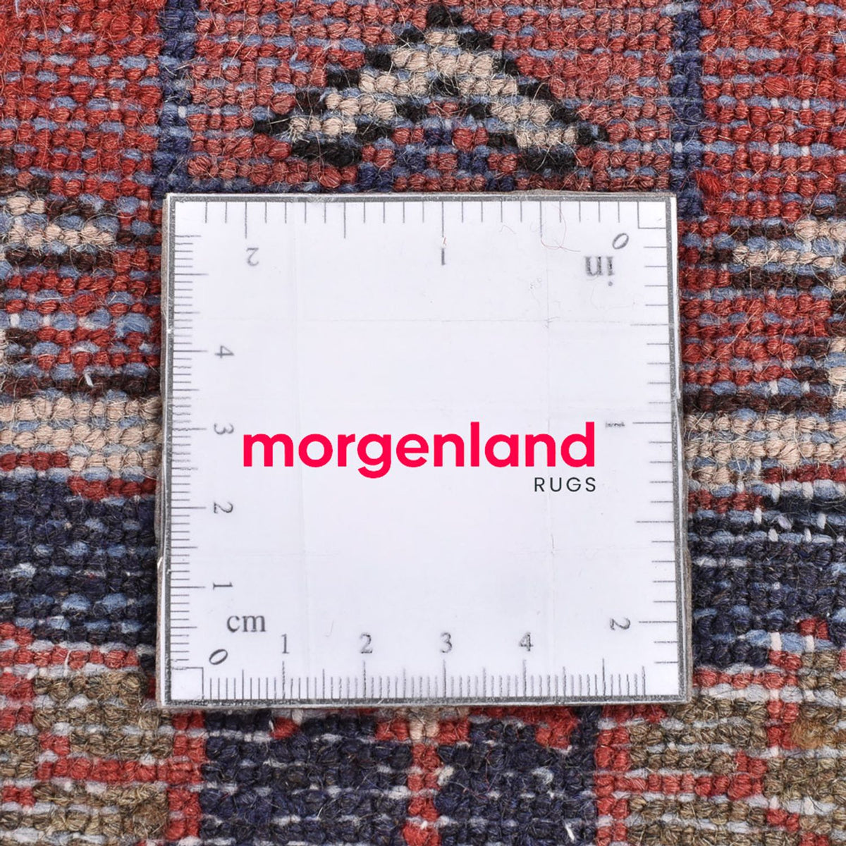 Persisk matta - Nomadic - 84 x 56 cm - rost