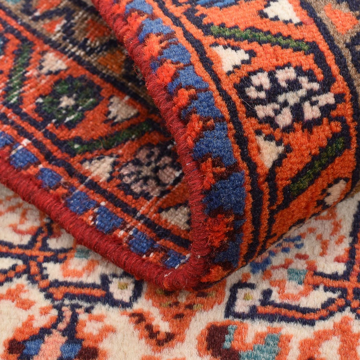 Persisk matta - Nomadic - 101 x 54 cm - flerfärgad