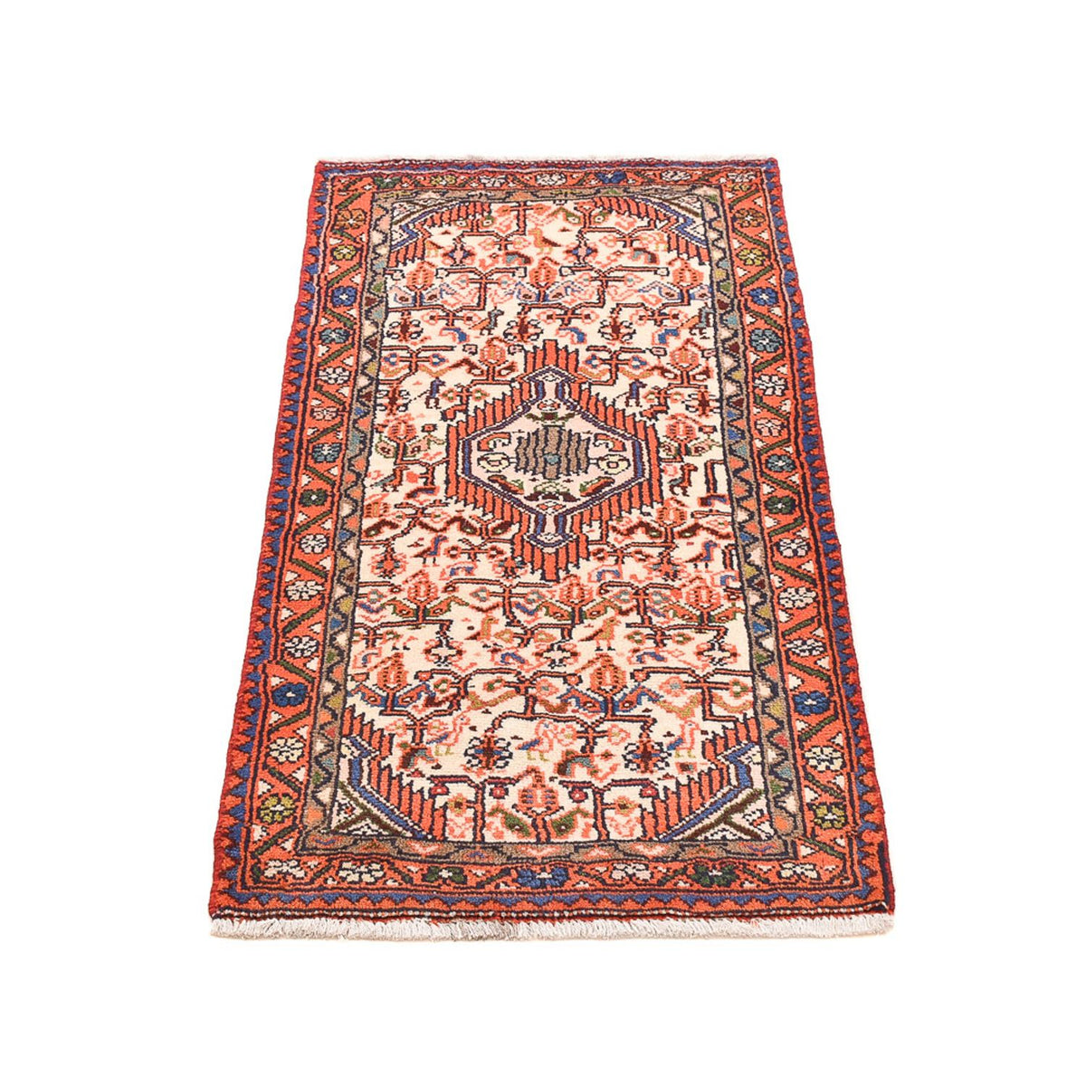 Persisk matta - Nomadic - 101 x 54 cm - flerfärgad